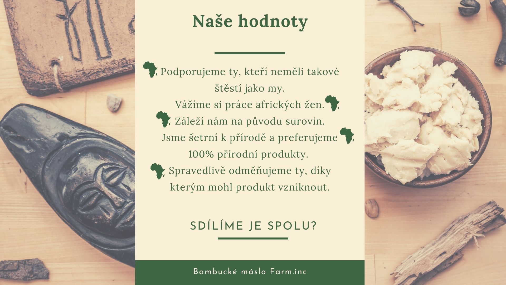 velkoobchod bambucké máslo