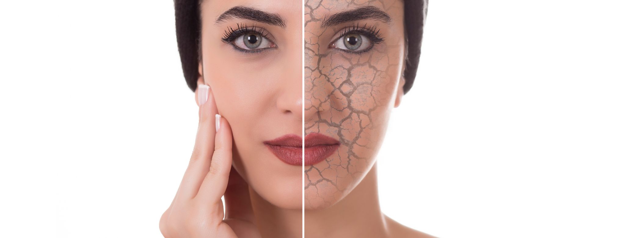 Zdravá vs suchá pokožka