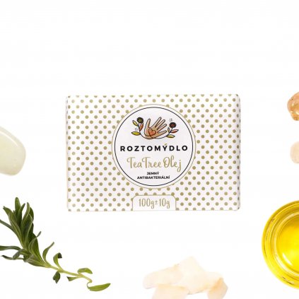 tea tree olej mýdlo