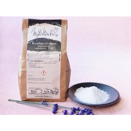 546 kyselina citronova mydlenka