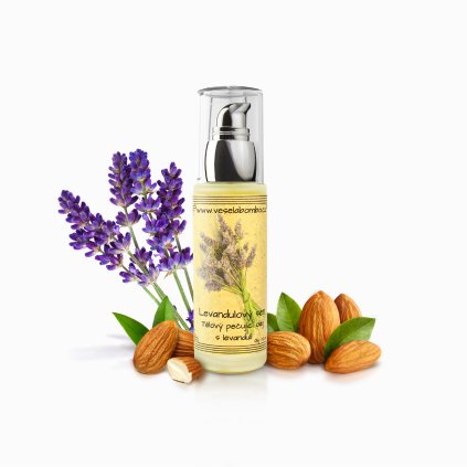 Levandulový sen - tělový pečující olej  | Veselá Bomba