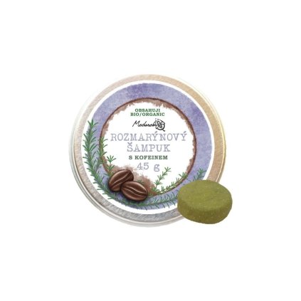 Rozmarýnový šampuk s kofeinem