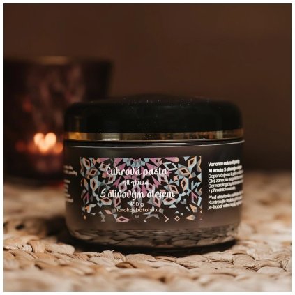 depilační pasta s olivovým olejem