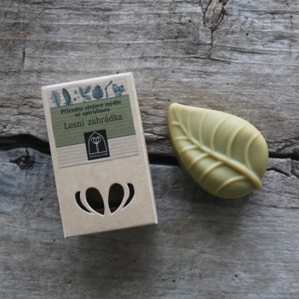 mýdlo se spirulinou