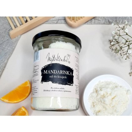 sůl do koupele mandarinka