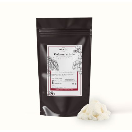 Kokum black doypack etiketa universal