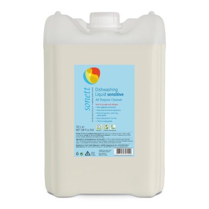Tekutý prostředek na nádobí a univerzální čistič - Sensitive 10 l | Sonett