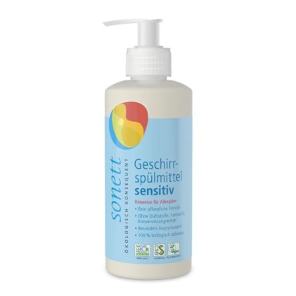 Tekutý prostředek na nádobí - Sensitive 300 ml | Sonett