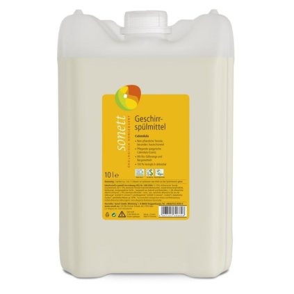 Tekutý prostředek na nádobí - měsíček 10 l | Sonett