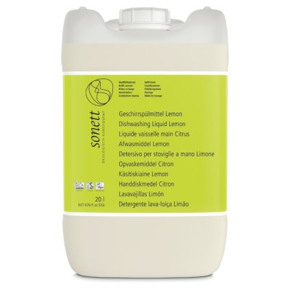 Tekutý prostředek na nádobí - citrón 20 l | Sonett