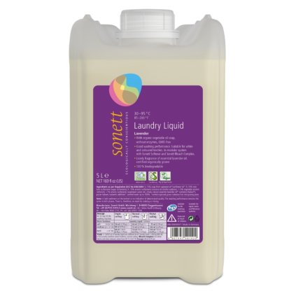 Prací gel na bílé a barevné prádlo 5 l | Sonett