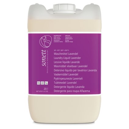 Prací gel na bílé a barevné prádlo 20 l | Sonett