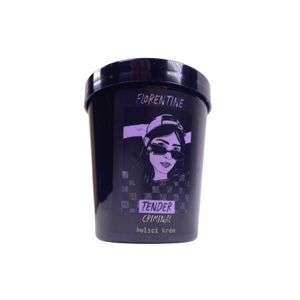 tender criminal holící přírodní krém