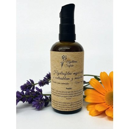 Hydrofilní mycí olej s měsíčkem