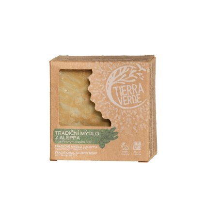 Tradiční mýdlo z Aleppa s vavřínovým olejem 5 %