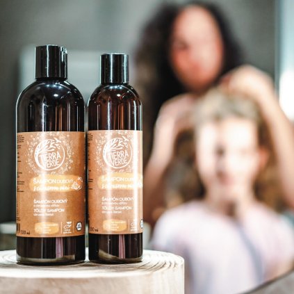 Dubový šampon na normální vlasy s citrusovou vůní