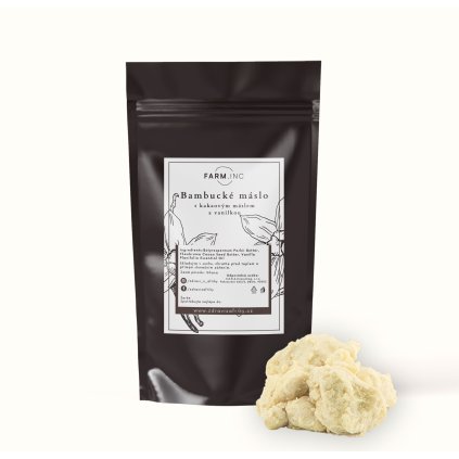 Kakao vanilka black doypack etiketa universal